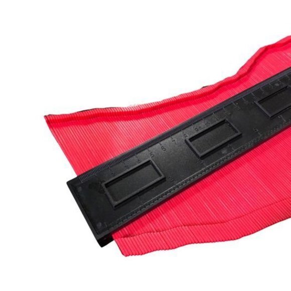 Plastic Contour Gauge in Red - Picture 1 of 3